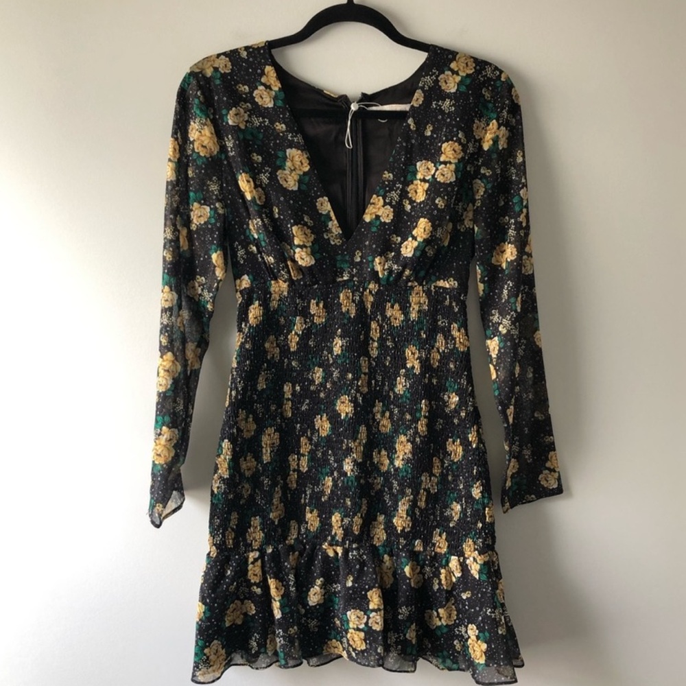 La Maison Talulah Flower Mini Dress